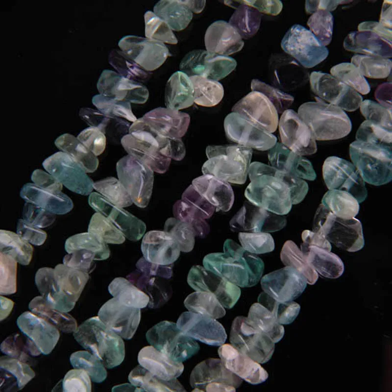 

Fluorite Chip Loose Beads Strand 32 Inch Jewelry Making E008