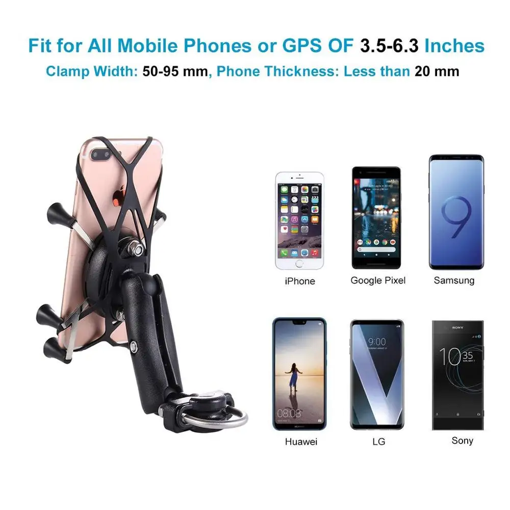 fimilef bike bicycle phone holder clip mobile holder for motorcycle cellphone holder bracket universal phone stand support free global shipping