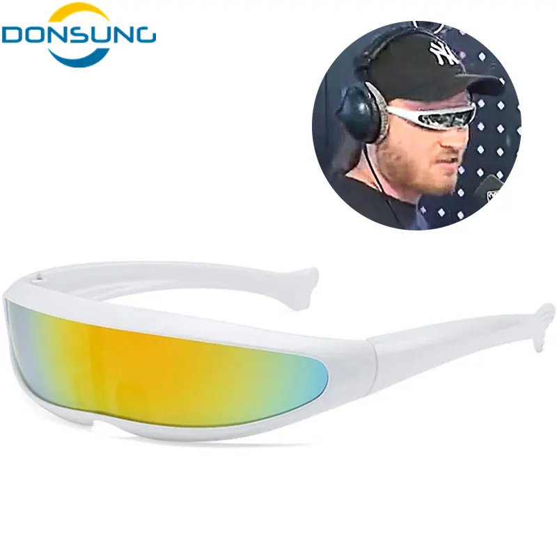 Мужские и женские мотоциклетные велосипедные быстрые очки Цветные 2018 тренды