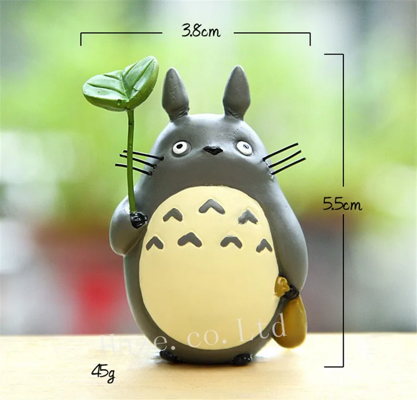 3 шт. студия Ghibli Тоторо каучуковая фигурка Коллекционная фигурка