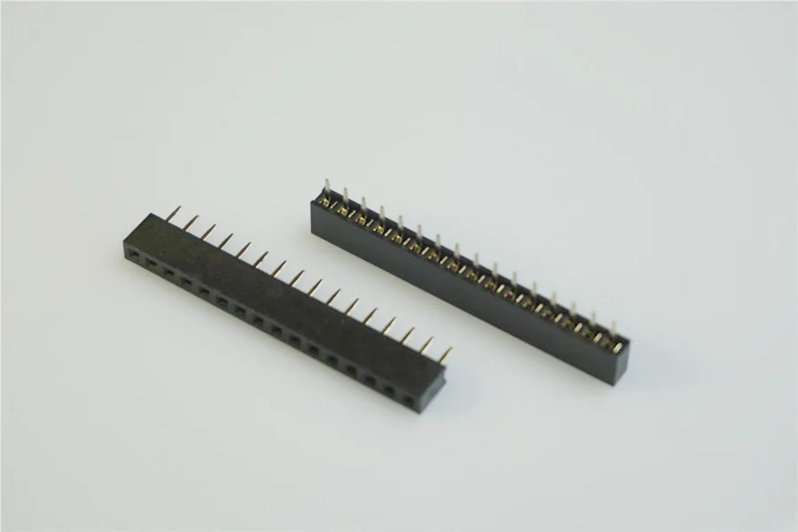 1000 шт 0 079 &quot2 мм Шаг 1x16 Pin 16 положение женский PCB Заголовок гнездо berg stick |