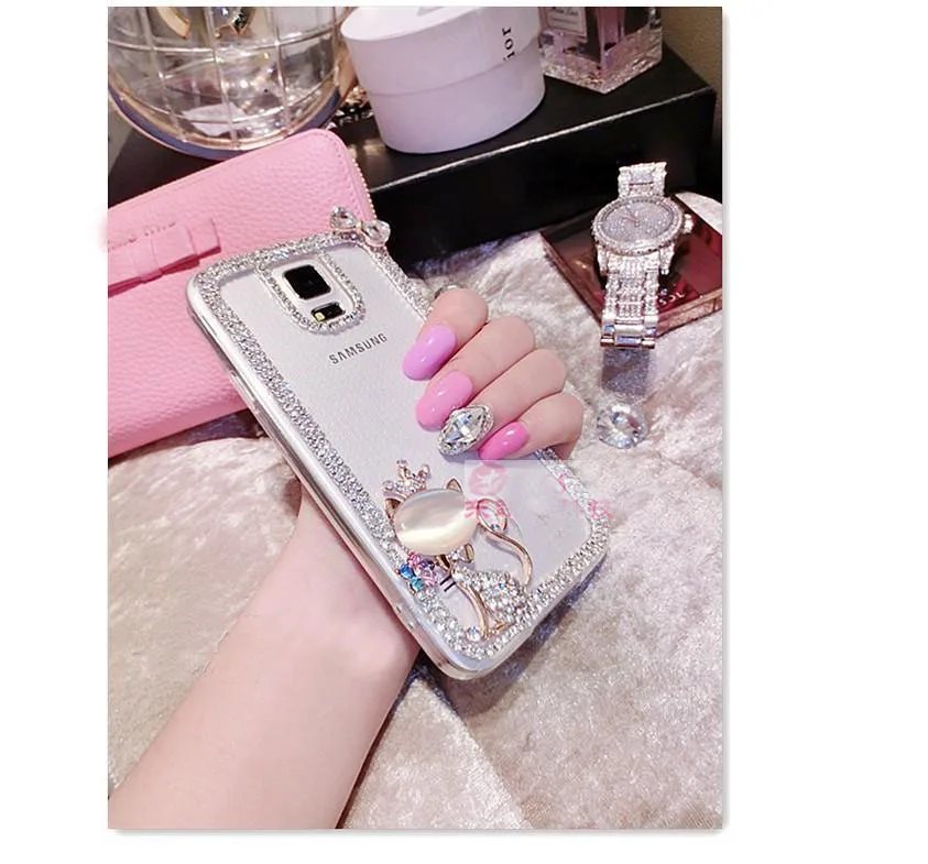 Чехол со стразами для Sony Xperia 5 8 10 Plus 1 XZ4 XA3 Z3 Z5 Compact L1 L2 L3 M5 E5 II Swan|case for sony xperia|case sonycase me