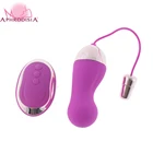 Пурпурная игрушка для взрослых, мягкое беспроводное яйцо с дистанционным управлением, интимный товар для взрослых для женщин, игрушка для тренировки вагины
