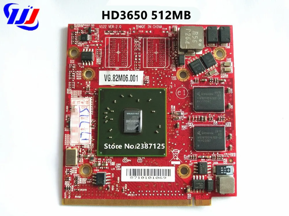 Видеокарта для ноутбука ATI erasp ire графическая видеокарта Ac er Asp 4920G 5530 5720G 5920G 7520G Mobile