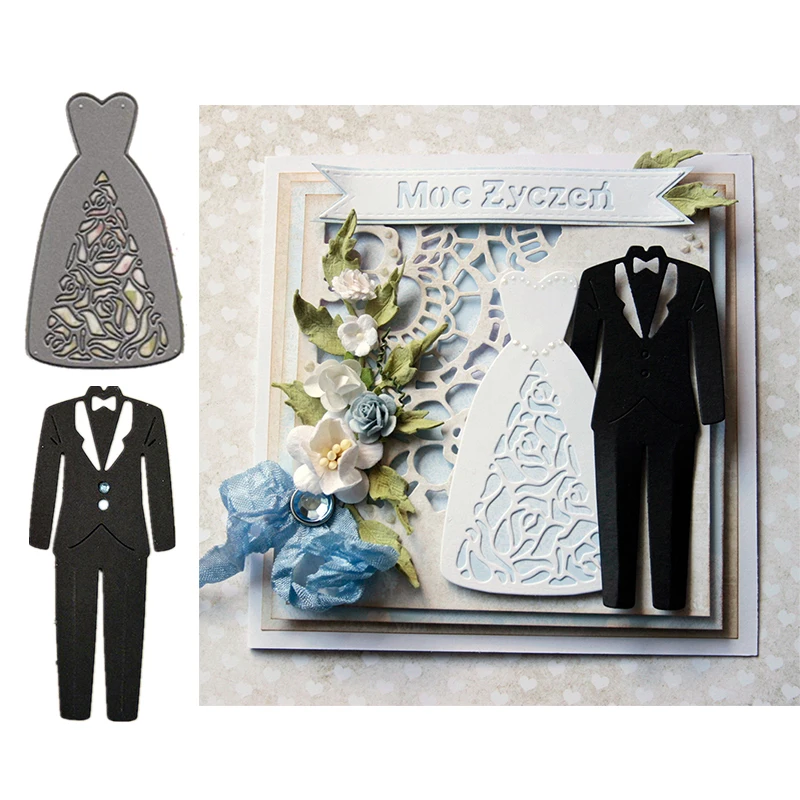 

Металлические пресс-формы одежда свадебное платье костюм Новинка 2019 трафареты для «сделай сам» Скрапбукинг искусственная карта тиснение в...