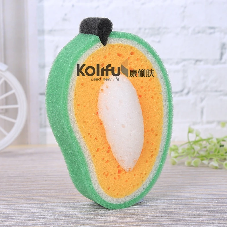 Kolifu 1 шт. шар для ванны скруббер душа сетка очистки тела Нейлоновая губка богатые