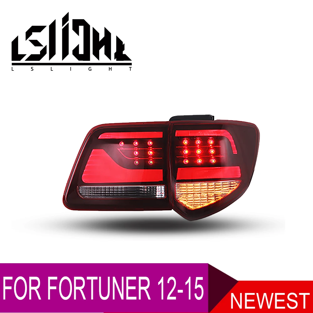 LS светильник светодиодный задний фонарь в сборе для Toyota FORTUNER 2012 2013 2014 2015 дневные