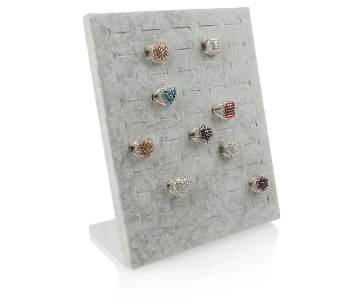 Бесплатная доставка 50 вмещает кольцо полка для дисплея подставка ювелирных