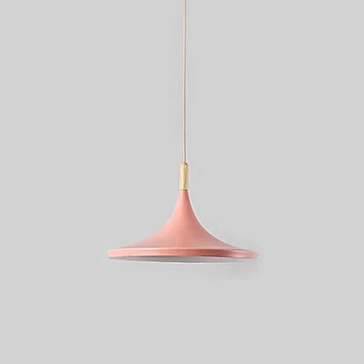 B type pink Artpad современный скандинавский железный подвесной светильник абажур E27 потолочный подвесной светильник столовая отель спальня кухня освещение светильники - Цвет корпуса: B type pink