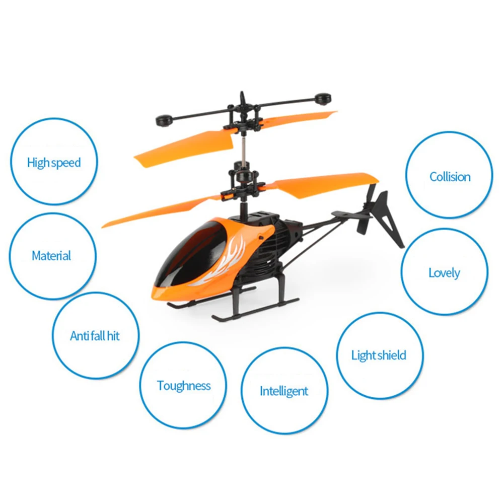 Летающий вертолет с дистанционным управлением игрушка мини инфракрасный