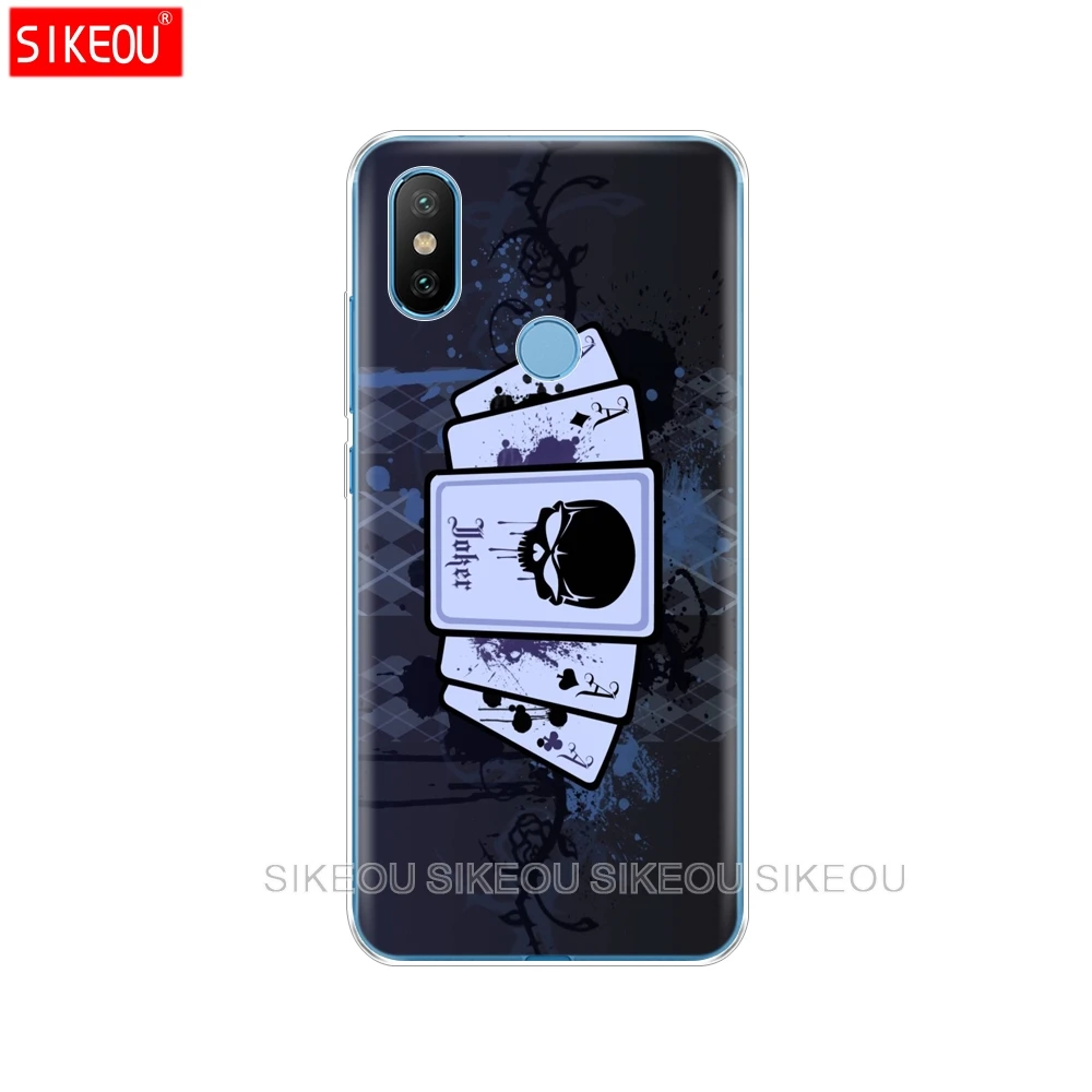 Силиконовый чехол для Xiaomi Mi 8 8SE A1 A2 5 5S 5X6 Mi5 MI6 NOTE 3 MAX Mix 2 2S gambler Poker art|Бамперы| |