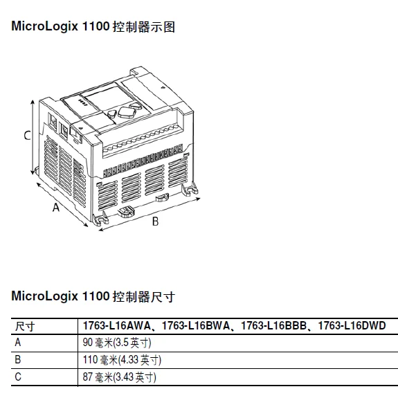 1763-L16DWD AB микрологикс 1100 1763L16DWD новый импортный оригинальный запас | Обустройство