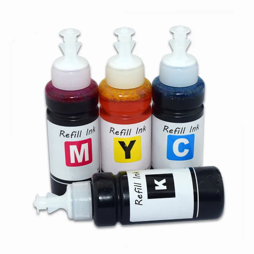 

4Color 100ML Refill Dye Ink for Epson IC90 Cartridge for Epson PX-B750F B700 B675F Printer