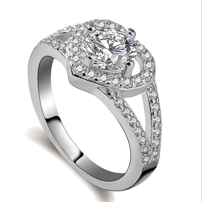 2017 роскошное высококачественное свадебное кольцо в каратах для помолвки женское