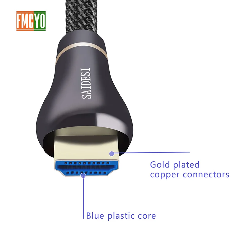 HDMI кабель видео Позолоченные кабели 2 0 4K 3D для HDTV переключатель делителя 5 m 1 2m 3m 5m
