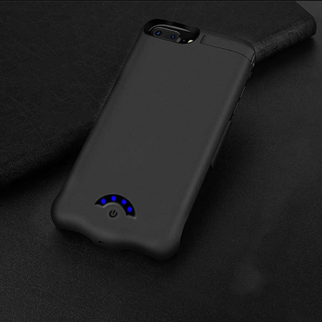20000 мАч зарядное устройство чехол для iPhone 7 8 Портативный внешний Банк питания чехол для iphone 8 Plus резервного копирования батарея крышка Подставка держатель - Цвет: 4.7inch 20000mah