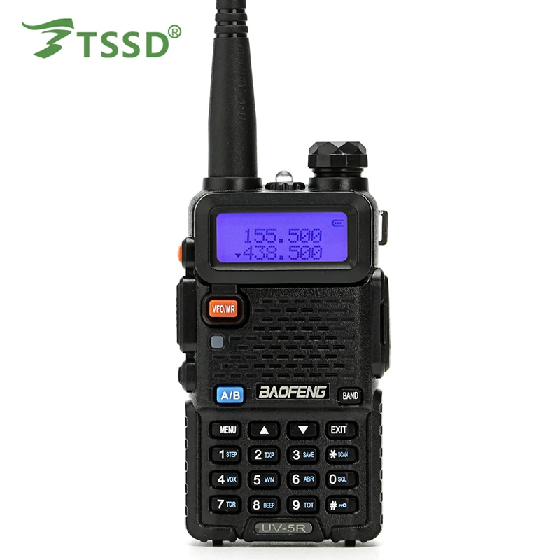

BaoFeng UV-5R 136-174/400-520 MHz Dual-Band DCS DTMF CTCSS FM Ham Two Way Radios