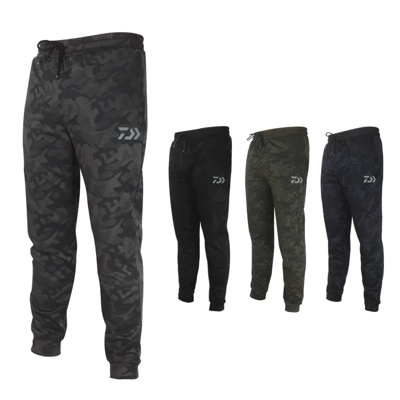 

DAIWA Men Anti-UV Camo Fishing Pants Sunscreen Windproof Fishing Trousers Quick-drying Breathable Outdoor Sports Pants M-5XL
