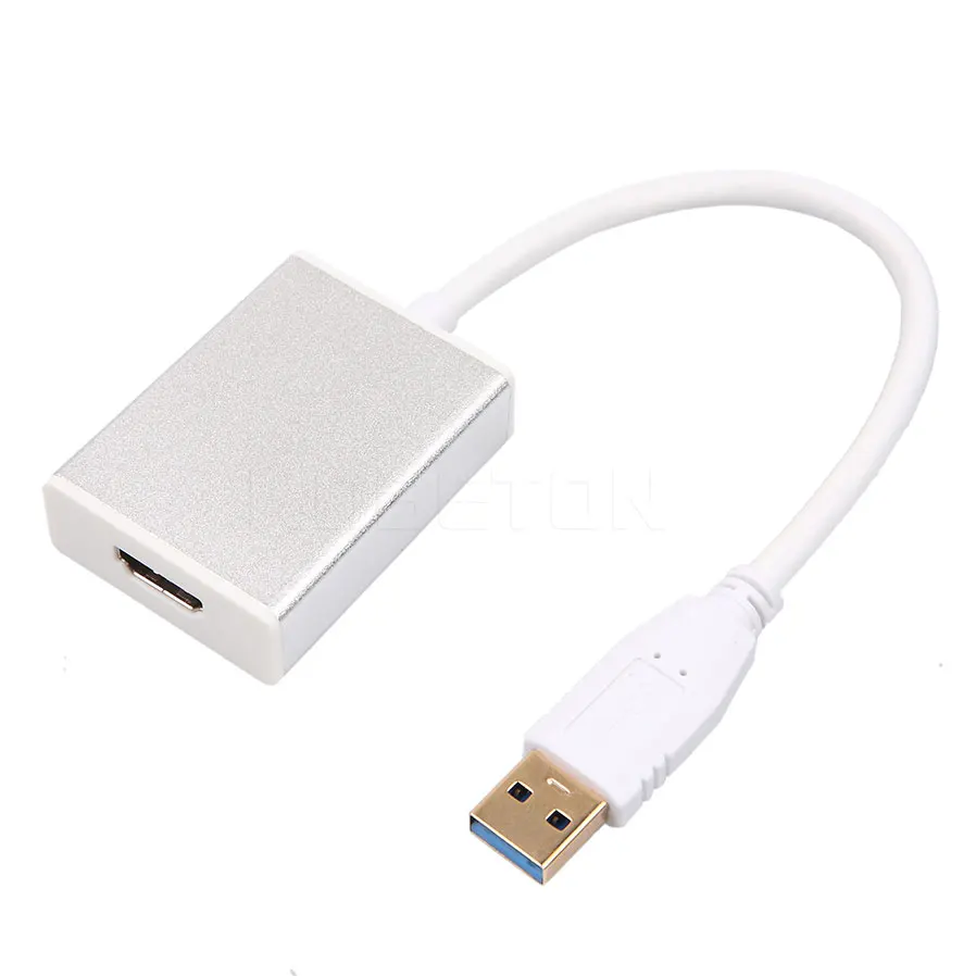 5 Гбит/с Вход USB 3 0 к HDMI Совместимость Выход графический адаптер 1080P кабель