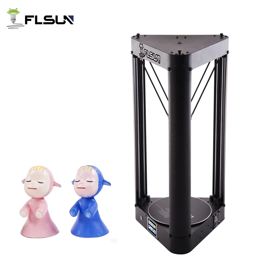 2018 FLSUN новейший Delta 3d принтер большой размер печати автоматическое выравнивание