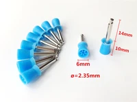 hot sale 20pcs dental lab latch type polishing polisher prophy blue cups