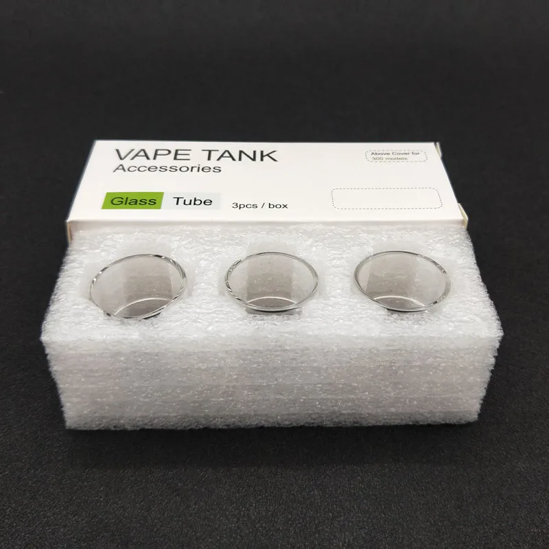 3 шт. высокое качество аутентичная сменная стеклянная трубка Pyrex для SMOK Vape ручка