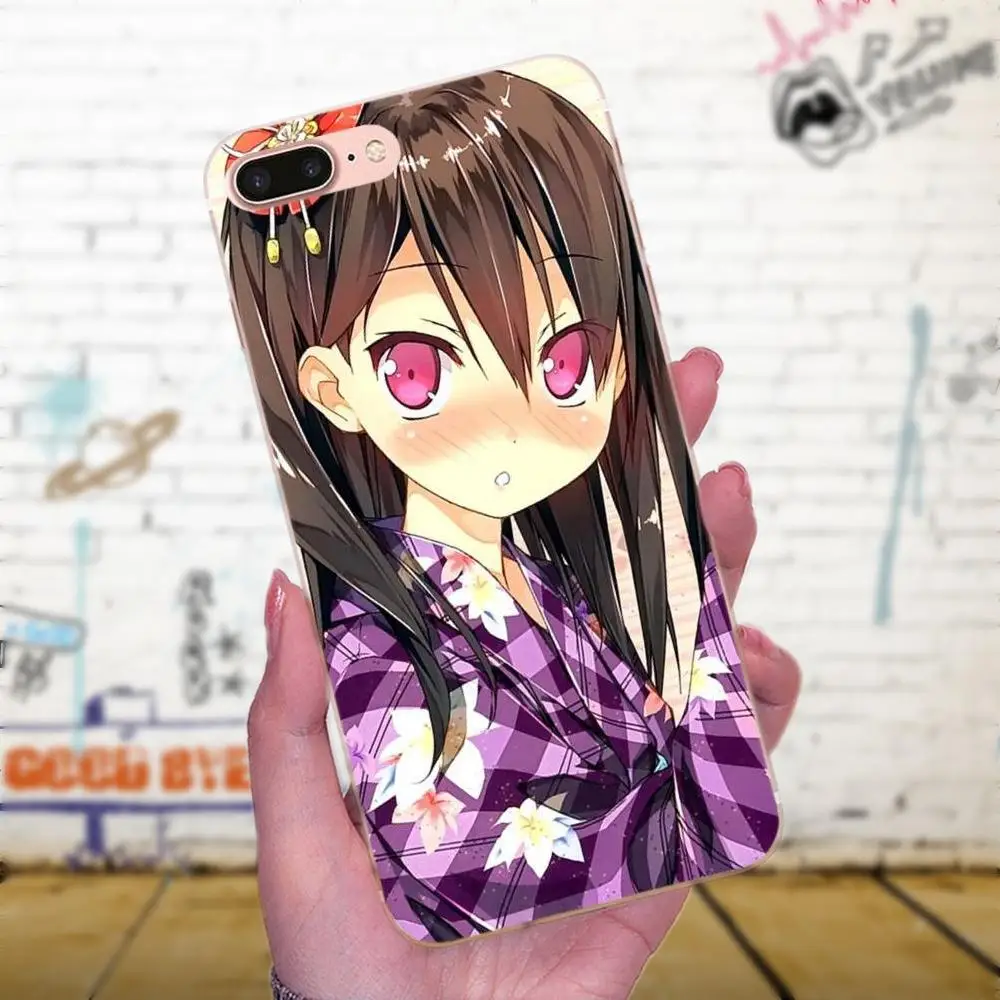 Японский мультяшный аниме Kawaii Girl Для Huawei Mate 7 8 9 10 20 P8 P9 P10 P20 P30 Lite Plus Pro 2017 мягкий