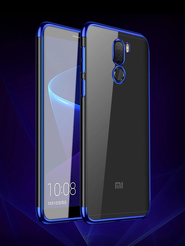 Luxury Soft For Xiaomi Pocophone F1 Case Electroplating TPU Cases Xiomi pocophone f 1 Cover f1 Phone |