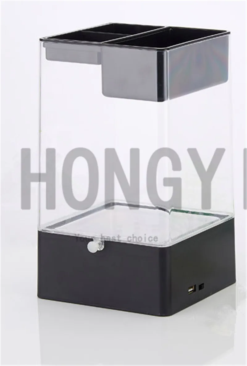 HONGYI 1 шт. ленивая маленькая акриловая чаша для золотой рыбки аквариум Бесплатная