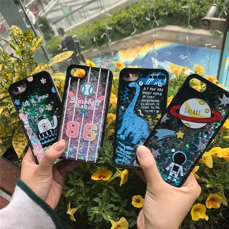Милый мультфильм Fundas для Iphone 7 антидетонационных противоударный Коке 6s Hoesje 8
