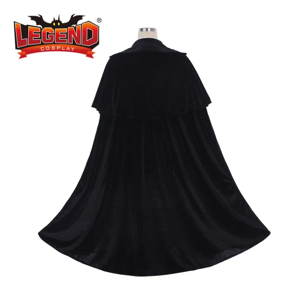 Phantom of the Opera Cape Velvet Kids Cloak Cape Blue and Black Halloween Cape Kids Velvet Halloween Vampire Cape Cloak image 2