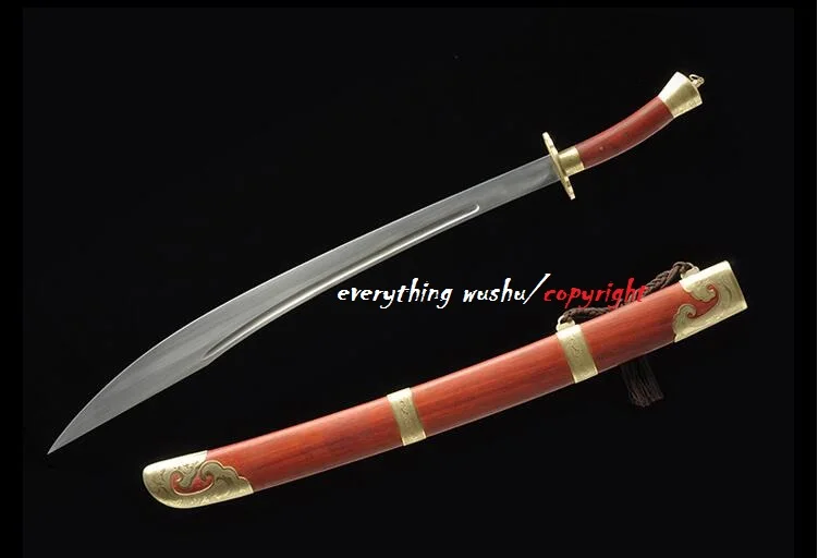 Премиум Wushu широкие мечи китайский меч ушу шаолиньские мечи Niu Wei Dao Ox Tail Sabre