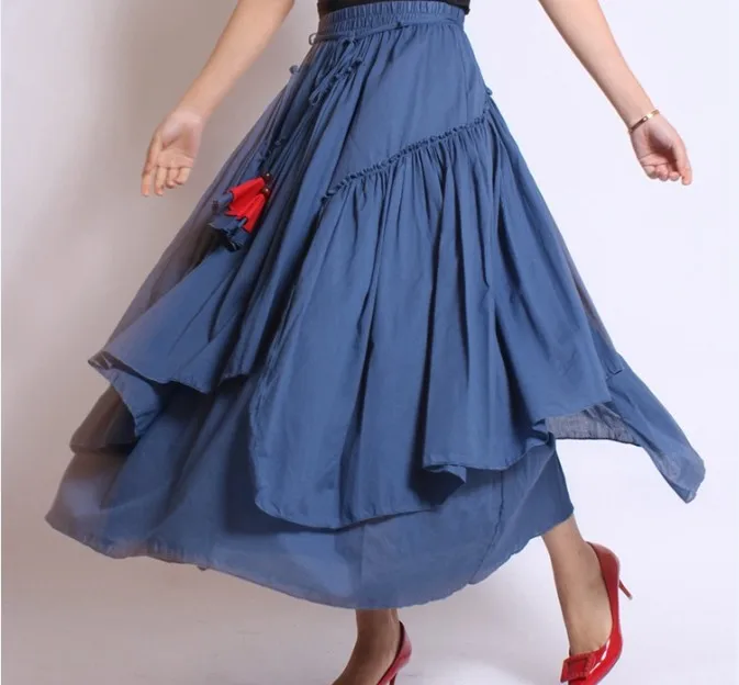 Faldas largas mujer bohemia женские длинные юбки черные тонкие spodniczka jupe longue boheme saias femininas elegante