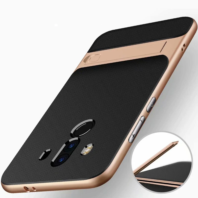 YonLinTan coque cover case For huawei Honor 9 p9 p P10 P 10 Plus Silicone Original Silicon on back Phone with holder covers |