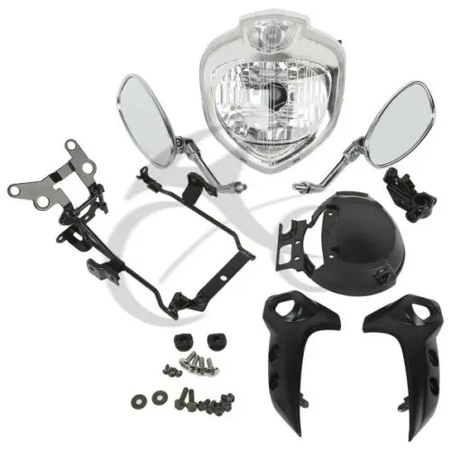 Комплект передних фар для мотоцикла фары в сборе yamaha FZ6 FZ6N 2004 2006 2005 2006| |