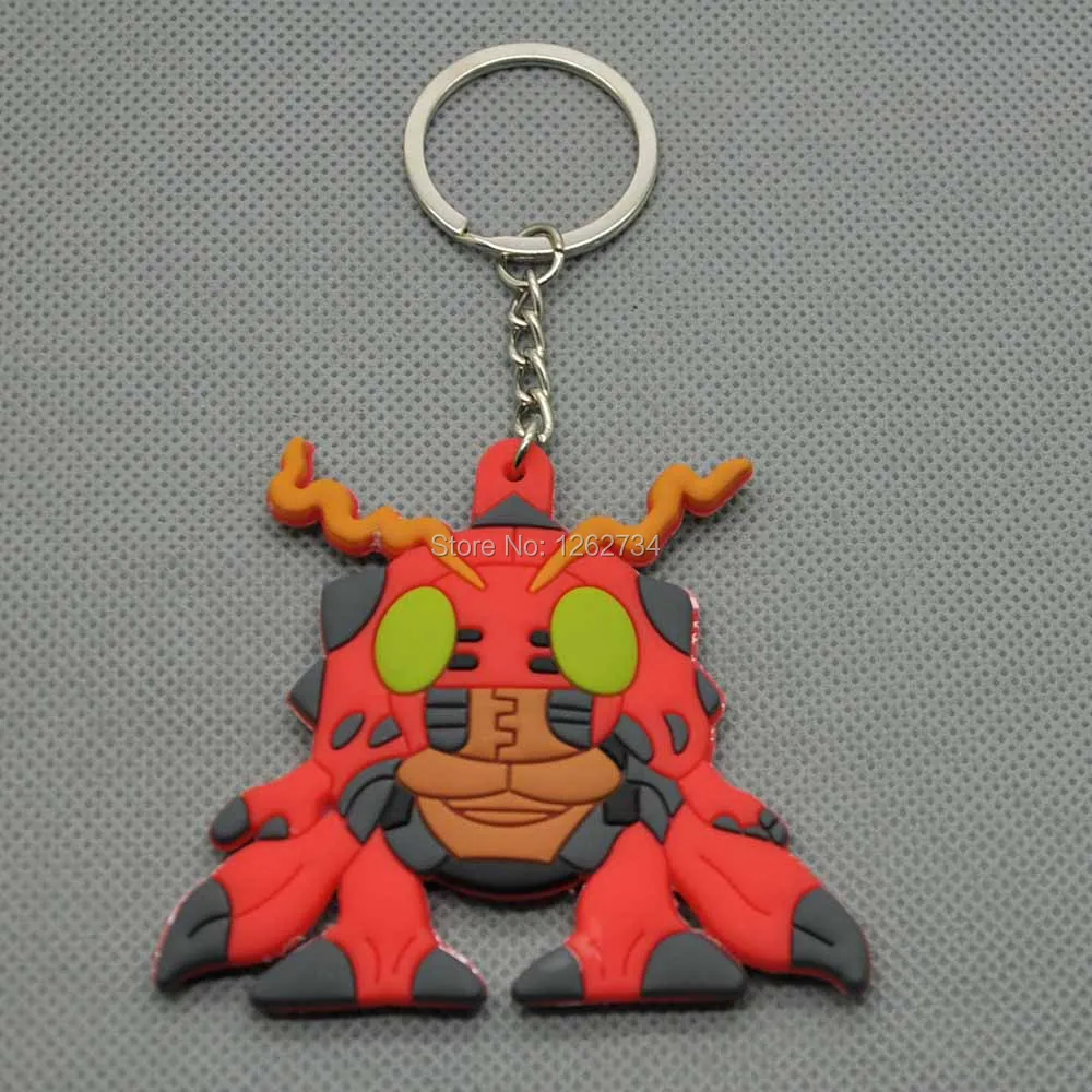 20 штук в партии 8 Стиль Agumon Gomanon Gabumon Tailmon Biyomon Palmon Patamon Tentomon фигурка брелок Подвески