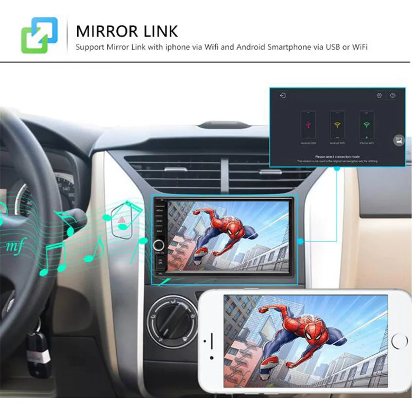 Для Audi Q7 10,2" Multimidia плеер gps навигация Android автомобильный большой экран Bluetooth Android головное устройство 2din Авторадио
