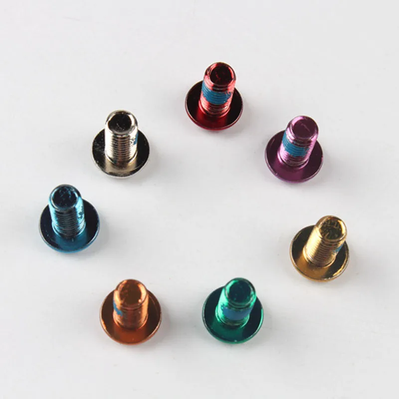 ANDER Road Mountain Bike T25 Disc Brake Rotors Bolts M5*10 mm MTB Stainless Steel fixed screws 12 piece / lot Multcolor | Спорт и