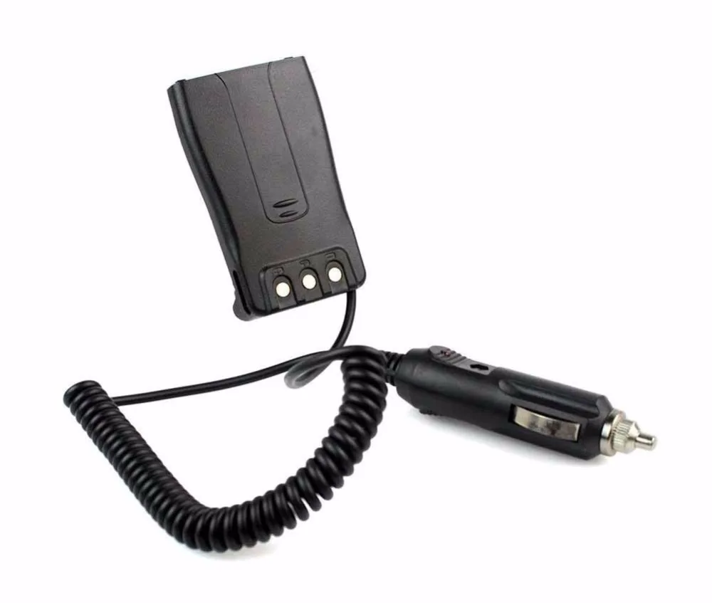 Battery Eliminator With Charger Adapter For Baofeng Bf-666s/777s/888s Car Charger