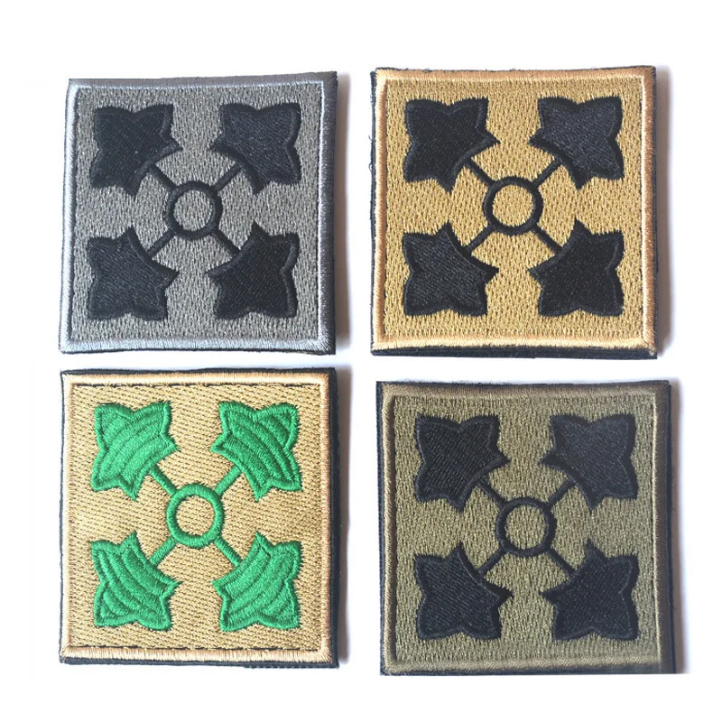 Армейский патч 4 й механический армейский военный с вышивкой|embroidered patch|us patchbadge