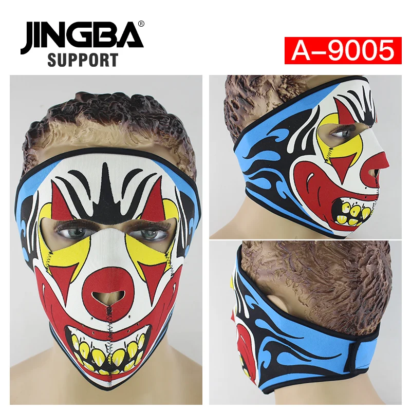 JINGBA поддержка новый список камуфляж полное лицо тактика маска Facemask Хэллоуин