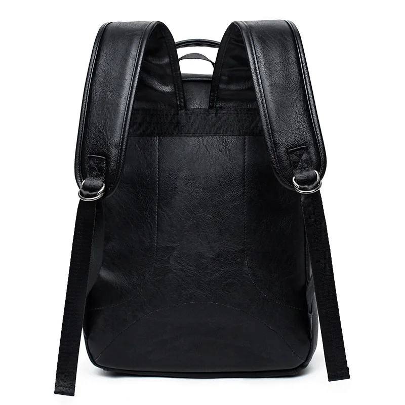 Модный мужской рюкзак через плечо из высококачественной искусственной кожи для