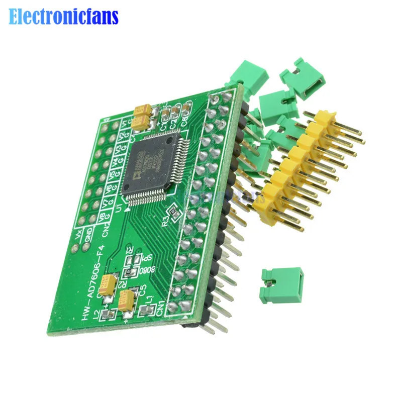 

16-битный модуль сбора данных ADC 8CH Sync AD7606 200Ksps