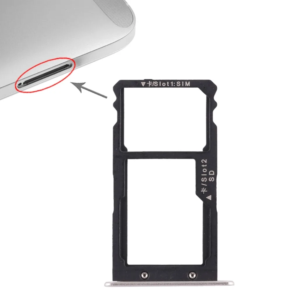 Новый лоток для sim-карты Huawei G8 + sim-карты/запасные части микро-sd-карты | Мобильные