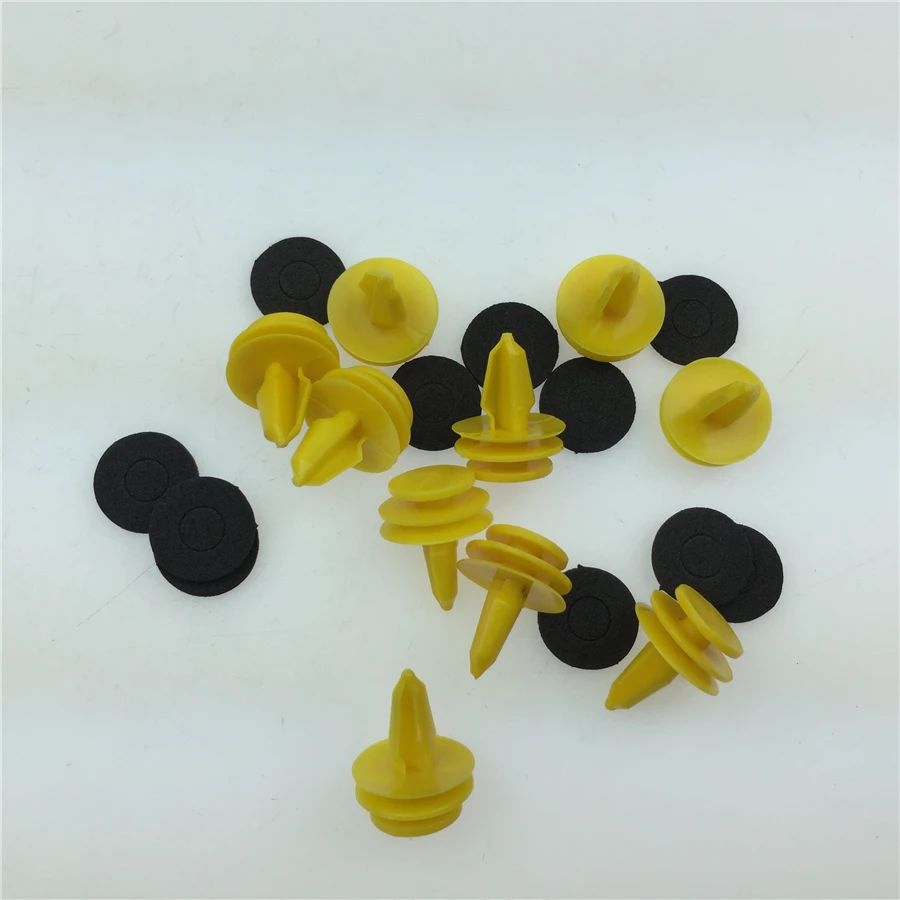 

STARPAD For Grand Cherokee Wrangler car interior door panels lined with yellow trim panel retaining clips snap free shipping