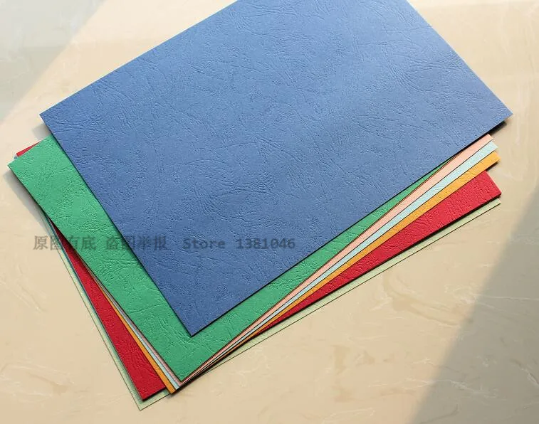 

50 Sheets A4 Assorted 10 Color Cardstock Texture Thick Paper 230GSM