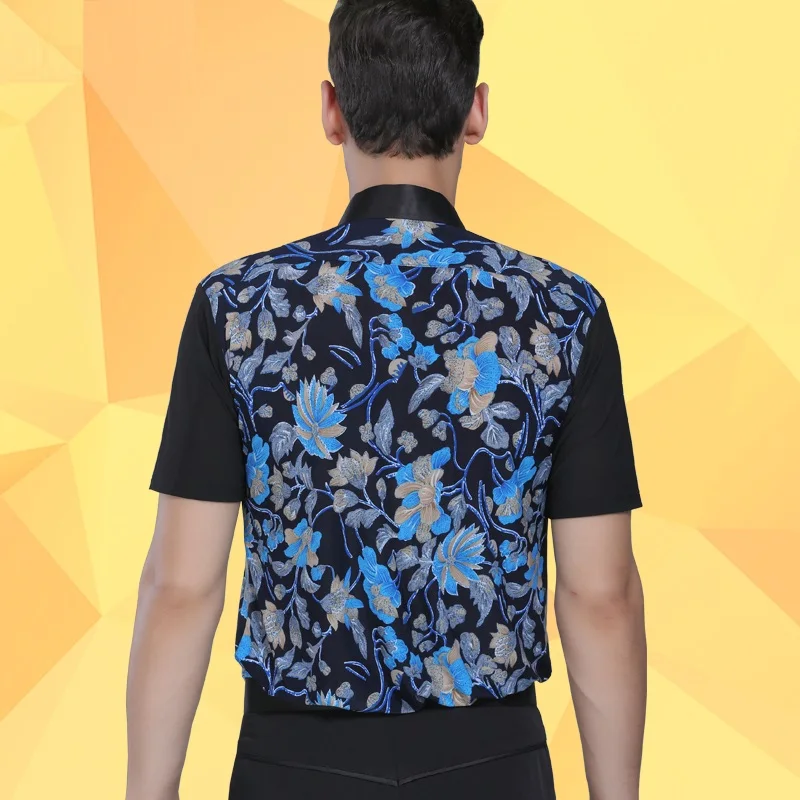 Мужская Новая танцевальная одежда для взрослых современный танцевальный костюм