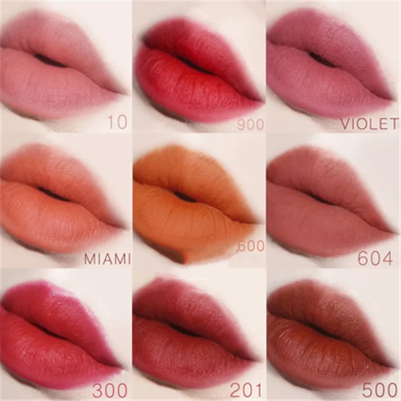 15 Color Liquid Lipstick Waterproof Mate Red Lip Long Lasting Makeup Metallic Gloss Make Up Nude Lip Stick Matte Lipstick