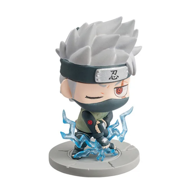 Аниме Наруто поколение 6 шт./компл. милый Hatake Kakashi специальный набор фигурки