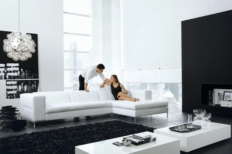 

Диван из натуральной бычьей кожи, мебель для гостиной, диваны для гостиной, секционный/угловой диван, l-образная мебель для дома